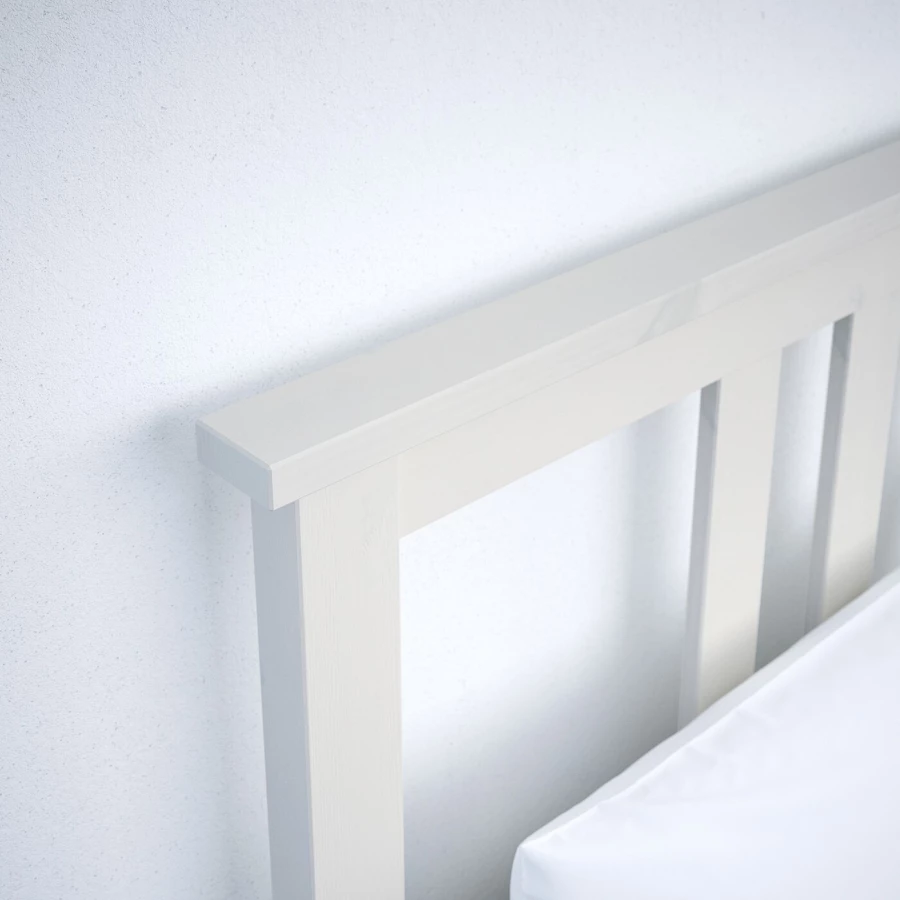 Каркас кровати - IKEA HEMNES, 200х120 см, белый, ХЕМНЭС ИКЕА (изображение №7)