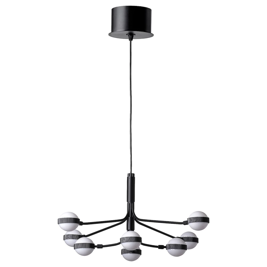 Светодиодная люстра - STORSLINGA IKEA/ СТОРСЛИНГА ИКЕА,  70х29 см,  черный (изображение №1)