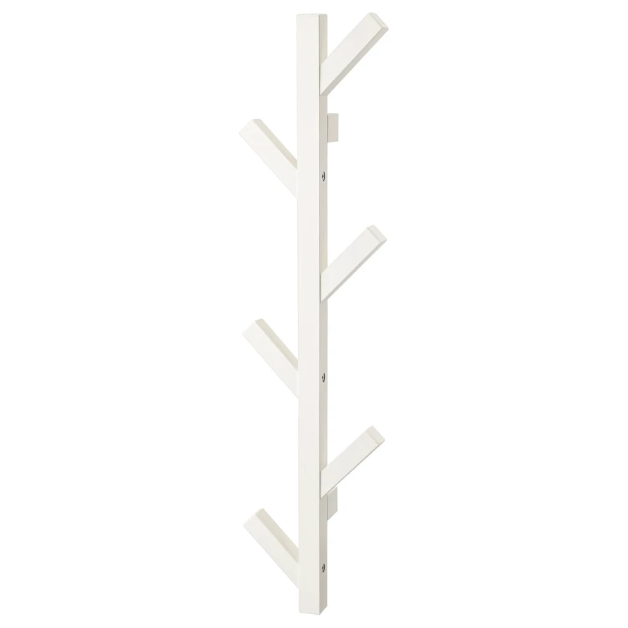 Вешалка настенная - IKEA TJUSIG/ЧИГУС ИКЕА, 78х19 см, белый (изображение №1)