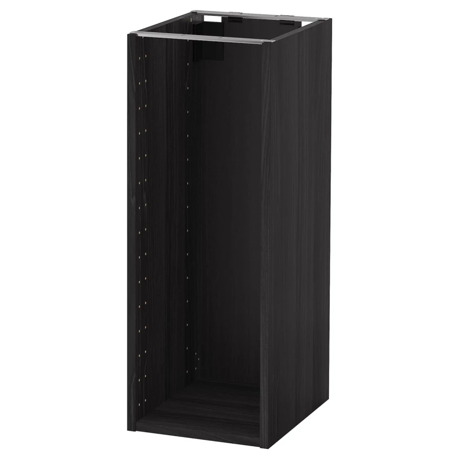 Каркас тумбы - METOD IKEA/МЕТОД ИКЕА, 80х30 см, черный (изображение №1)