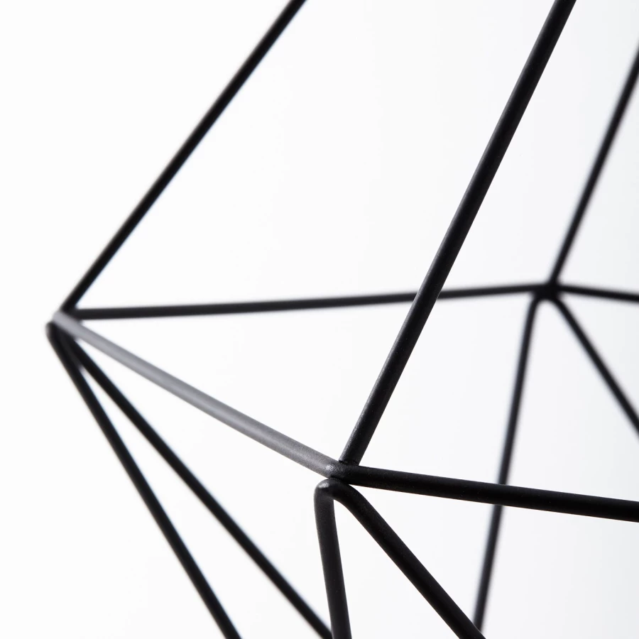 Подвесной абажур - IKEA BRUNSTA/БРУНСТА ИКЕА, 35х35х34 см, черный (изображение №3)
