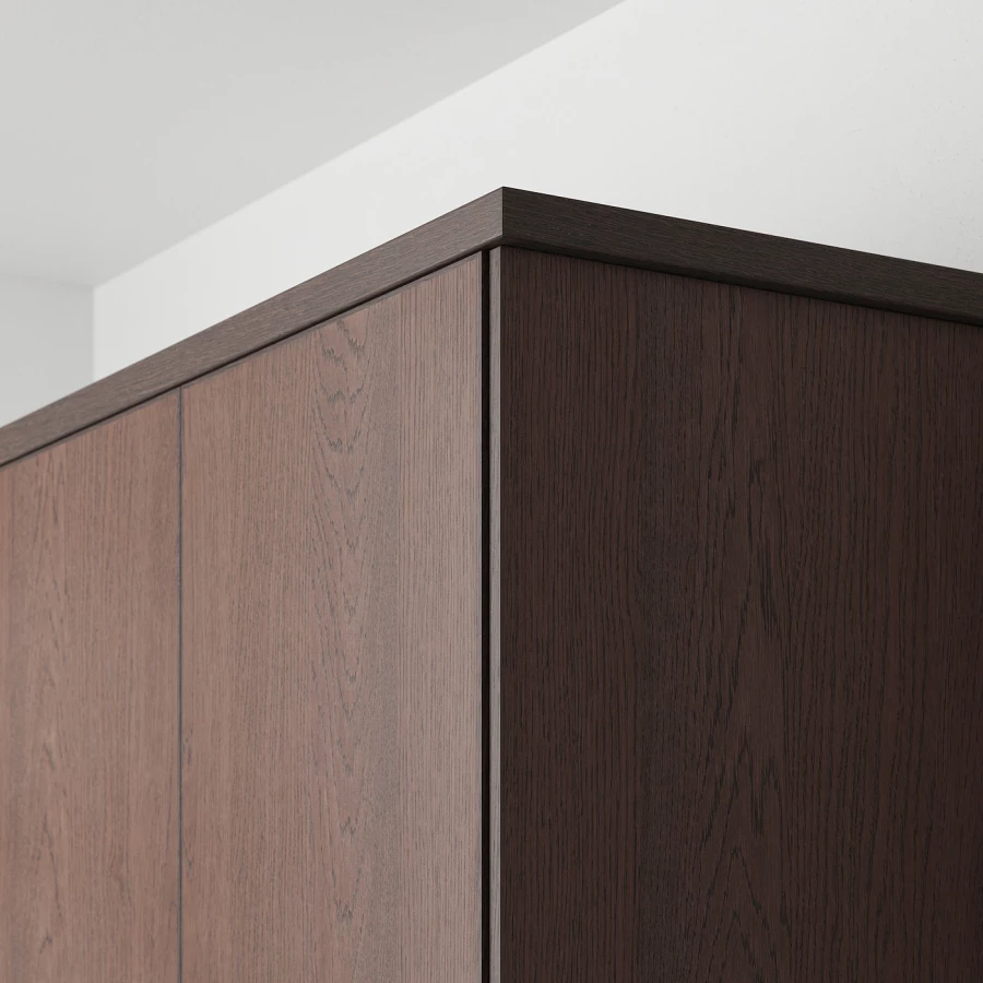 Декоративная полоса закругленная - SINARP IKEA/ СИНАРП ИКЕА, 221х6 см, коричневый (изображение №4)