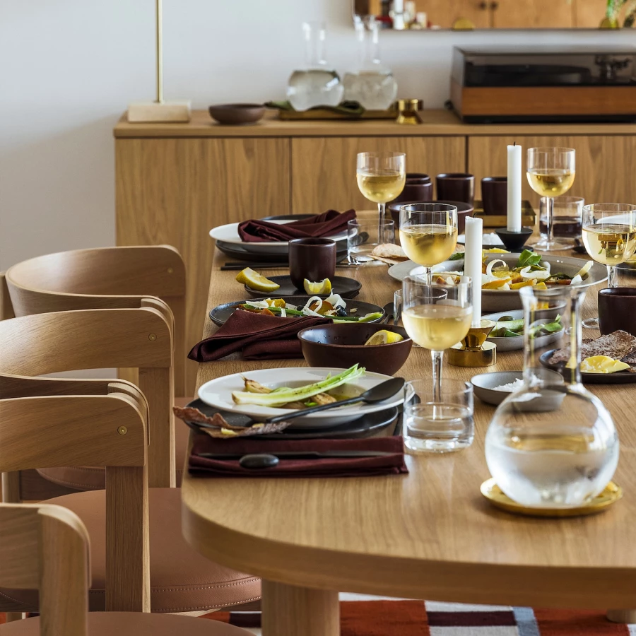 Тарелка  IKEA STOCKHOLM 2025/СТОКГОЛЬМ 2025 ИКЕА, 18 см, черный (изображение №6)