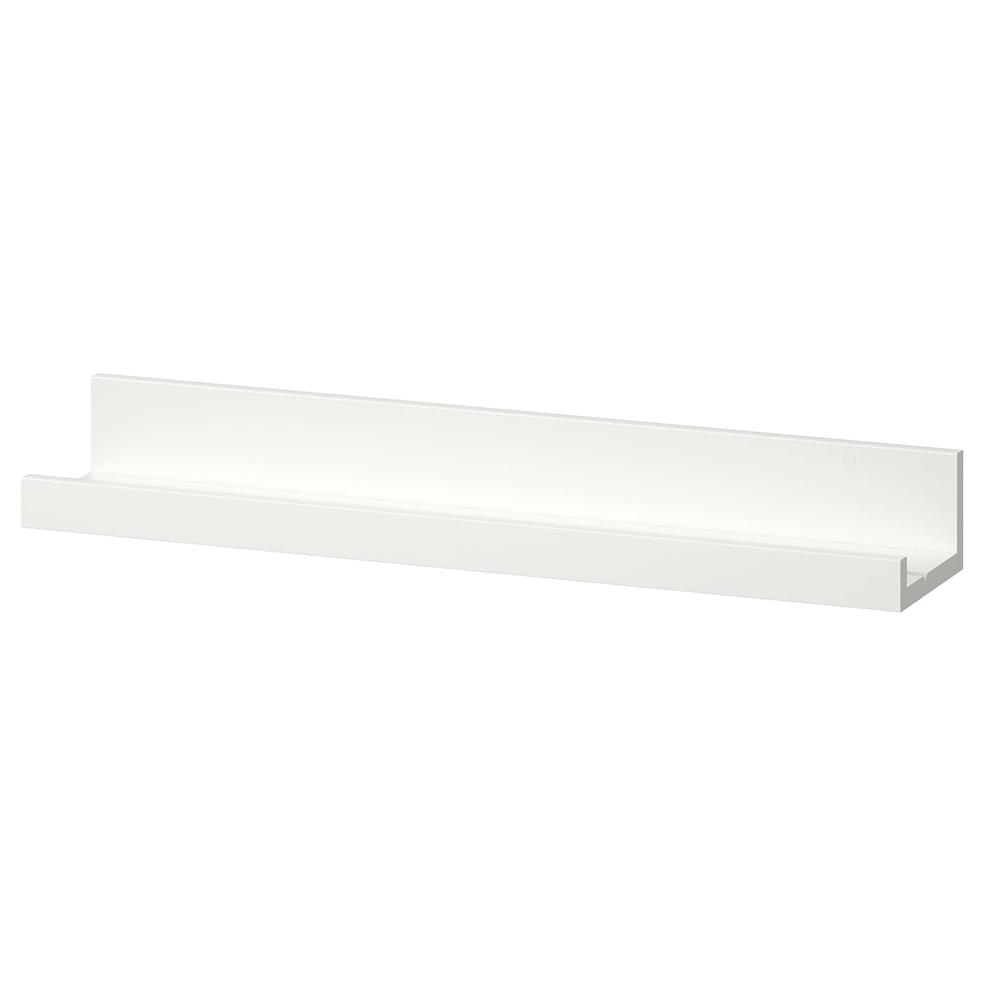Полка для картин - MOSSLANDA IKEA/ МОССЛЭНДА ИКЕА, 55х12 см, белый