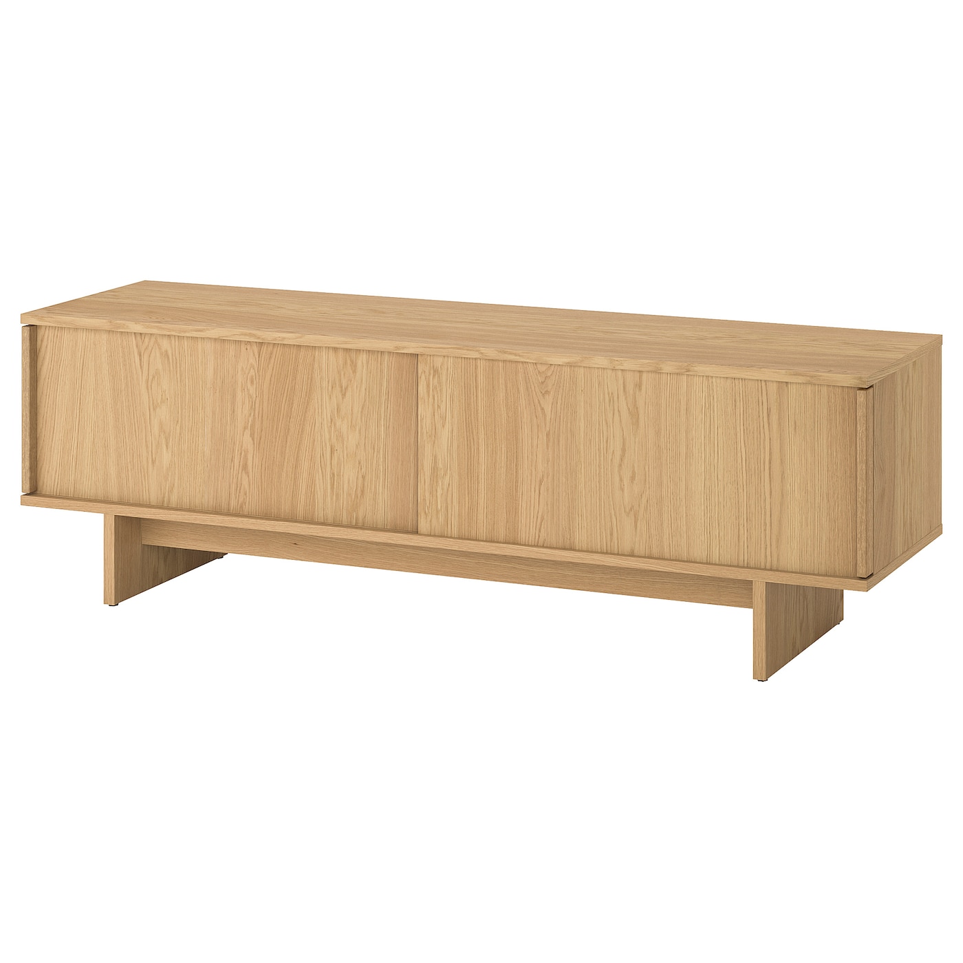 Тумба под ТВ с раздвижными дверцами IKEA STOCKHOLM 2025/СТОКГОЛЬМ 2025 ИКЕА,  179x42x56 см, светло-коричневый