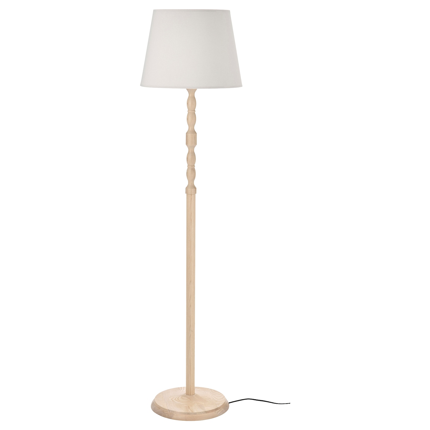 Торшер - KINNAHULT IKEA/ КИННАХУЛТ ИКЕА, 150 см, бежевый/ белый