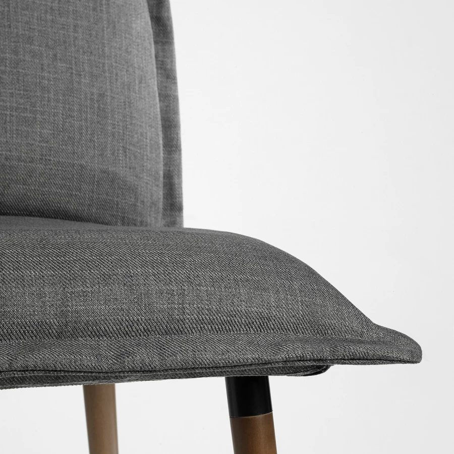 Стол и 4 стула - MÖRBYLÅNGA / KLINTEN/ MОRBYLАNGA IKEA/  МЁРБИЛОНГА / КЛИНТЕН ИКЕА,  145х75/ 81 см,  коричневый/ темно-серый (изображение №3)