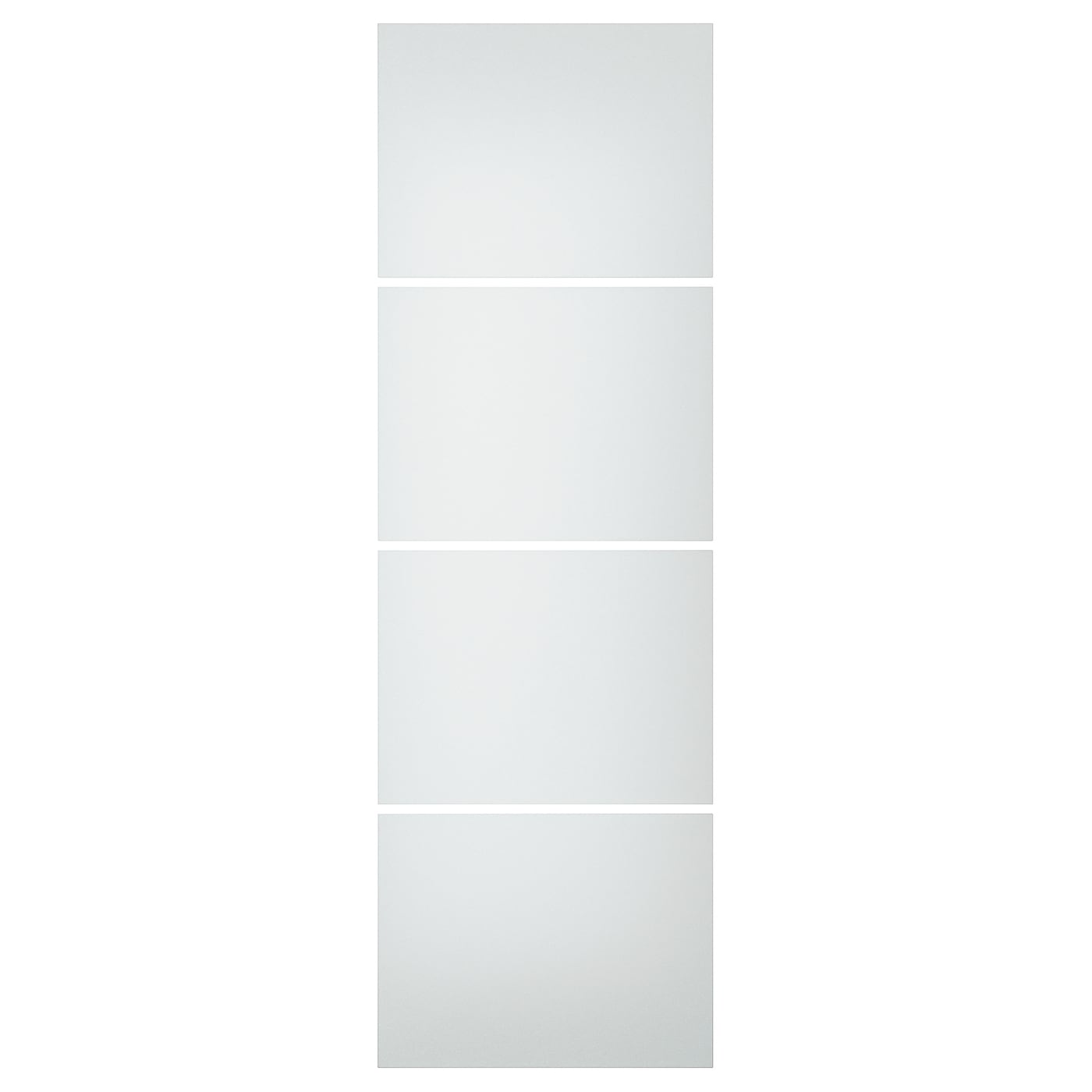 Стеклянная панель - SVARTISDAL IKEA/ СВАРТИСДАЛЬ ИКЕА,  75x236 см, серый
