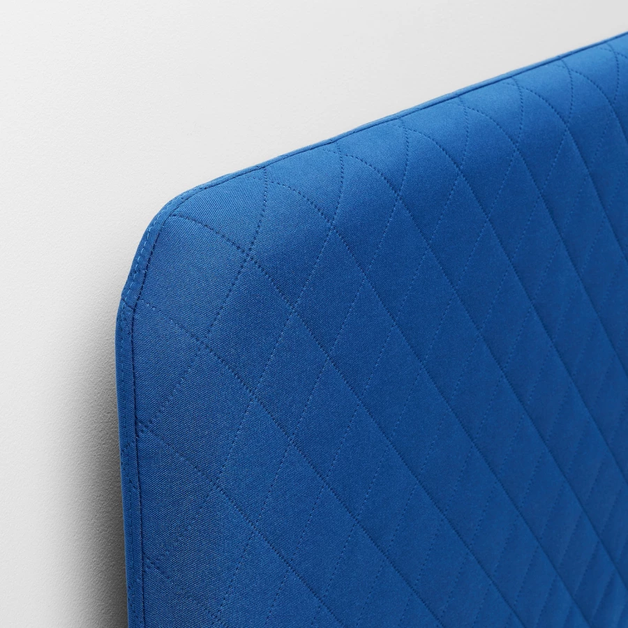 Каркас кровати - SLATTUM IKEA/  СЛАТТУМ  ИКЕА,  206х144 см, синий (изображение №2)