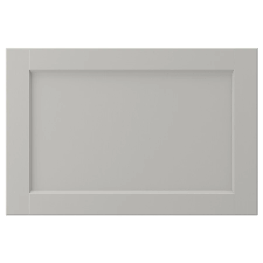 Дверца - IKEA LERHYTTAN, 40х60 см, светло-серый, ЛЕРХЮТТАН ИКЕА (изображение №1)