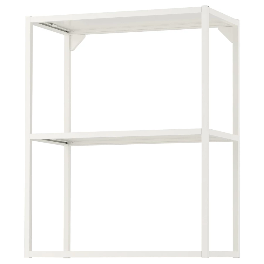 Стеллаж - IKEA ENHET/ЭНХЕТ ИКЕА, 60х30х75 см, белый (изображение №1)