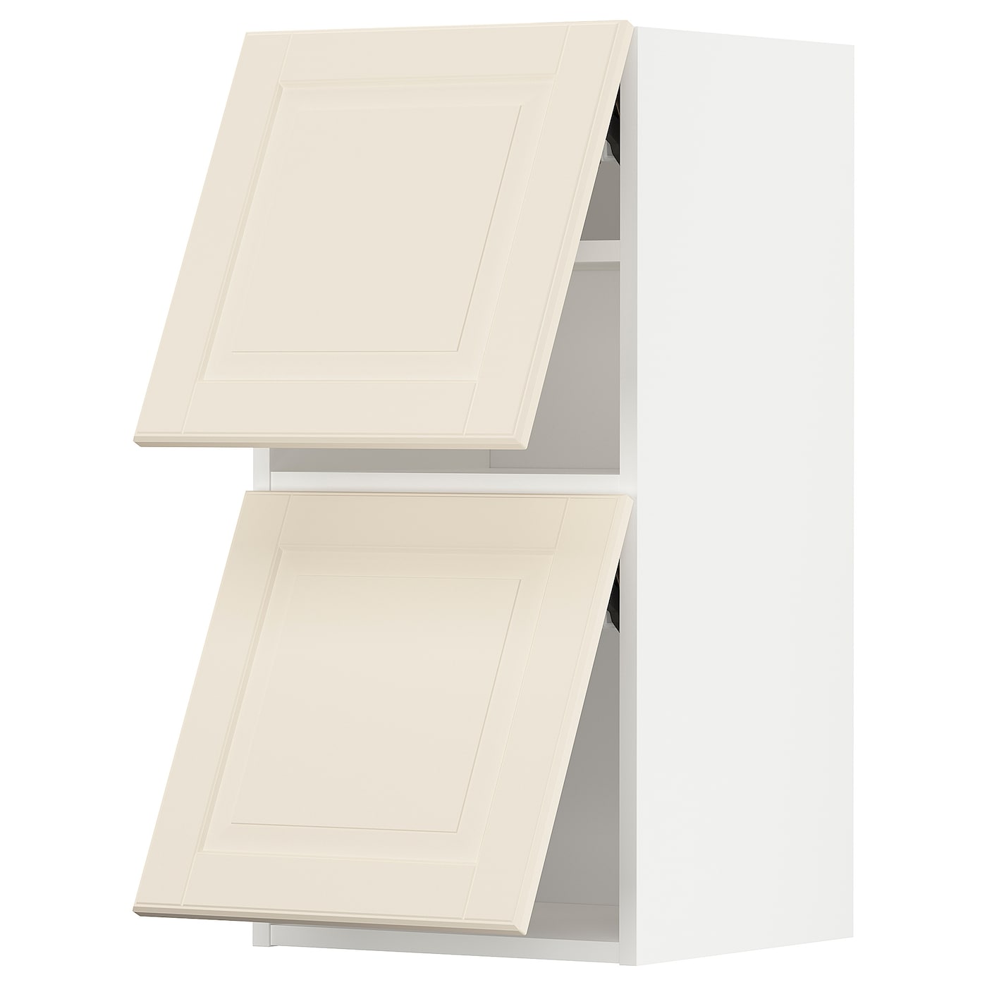 Навесной шкаф - METOD IKEA/ МЕТОД ИКЕА, 80х40 см, белый/кремовый