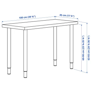 Второе фото. LINNMON / OLOV Письменный стол ИКЕА