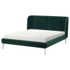 Двуспальная кровать - IKEA TUFJORD, 200х160 см, зеленый, ТУФЙОРД ИКЕА