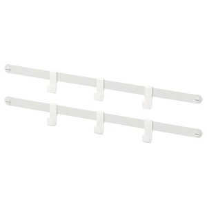 Выдвижная многофункциональная вешалка - HJÄLPA /HJАLPA IKEA/ ХЭЛПА ИКЕА, 55 см, белый