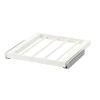 Выдвижная вешалка для брюк - IKEA KOMPLEMENT/КОМПЛИМЕНТ ИКЕА, 50x58 см, белый
