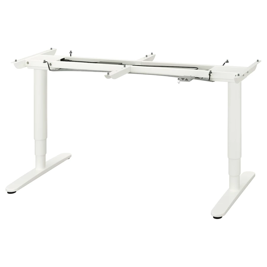 Основание для сидения/стойки - IKEA BEKANT, 160x80см, белый, БЕКАНТ ИКЕА (изображение №1)