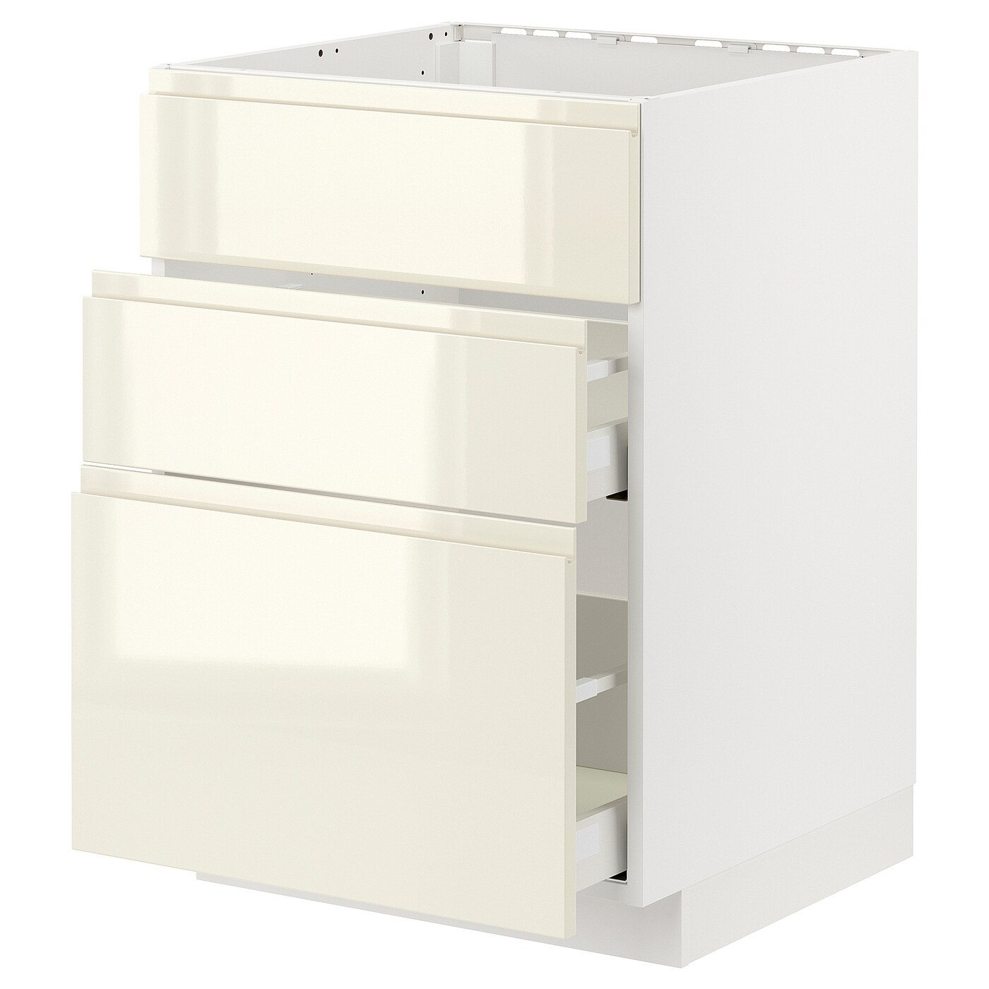 Напольный шкаф - IKEA METOD MAXIMERA, 80x60см, белый, МЕТОД МАКСИМЕРА ИКЕА
