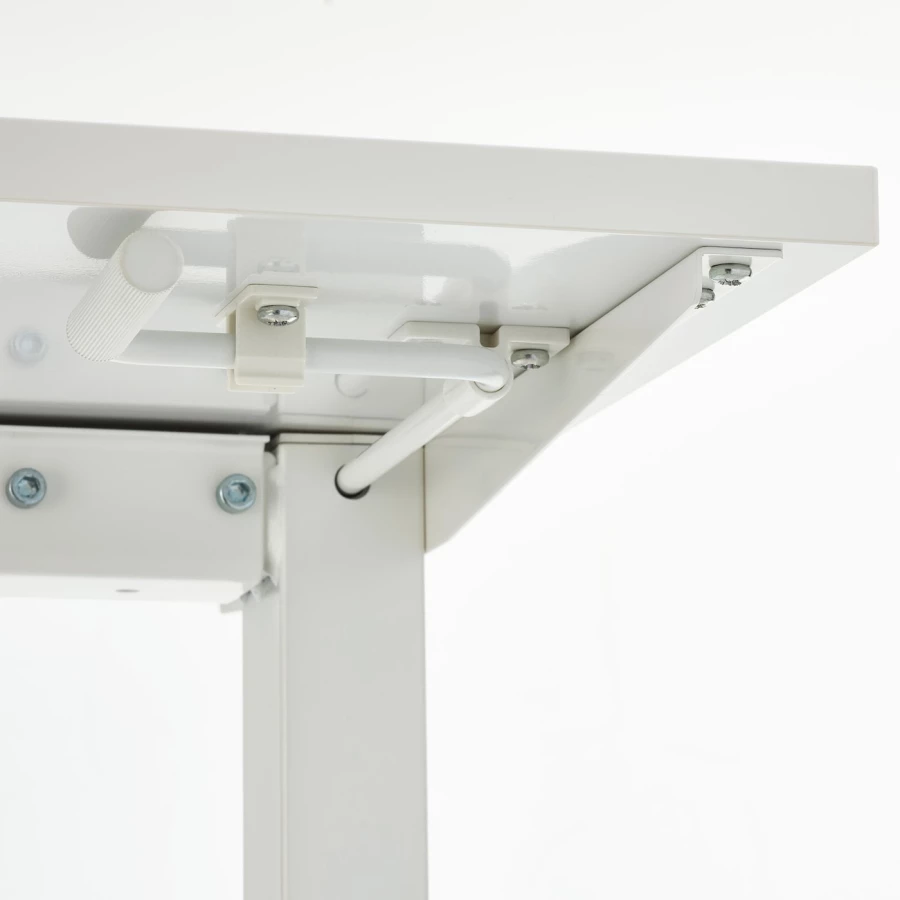 Стол регулируемый по высоте - IKEA TROTTEN, белый, 120х70х72-122 см, ТРОТТЕН ИКЕА (изображение №5)