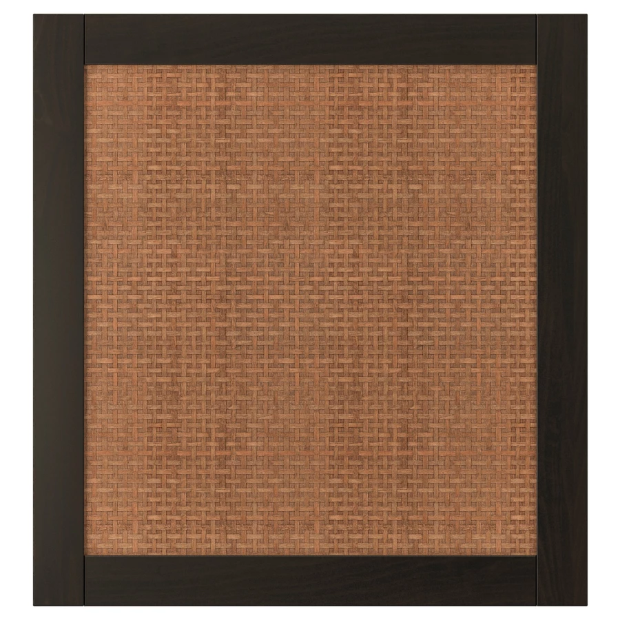 Дверца - STUDSVIKEN IKEA/ СТУДСВИКЕН ИКЕА,  60х64  см, черный/коричневый (изображение №1)