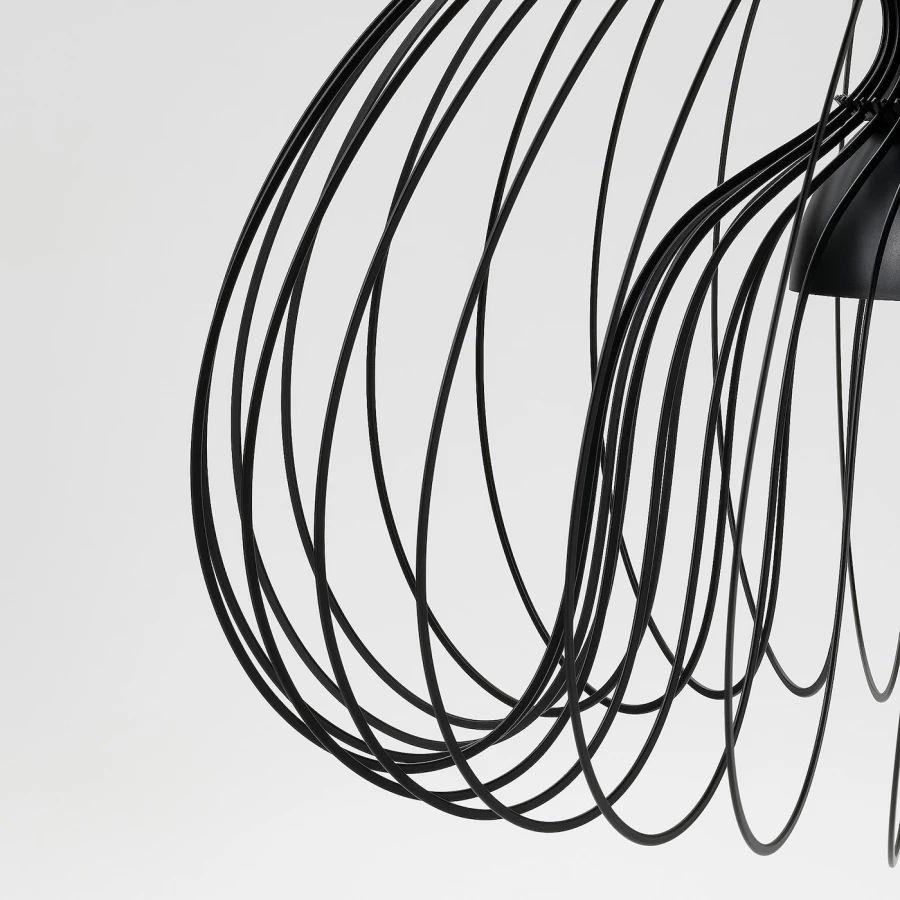 Подвесной абажур - IKEA KALLFRONT, 52см, черный, КАЛЛФРОНТ ИКЕА (изображение №2)