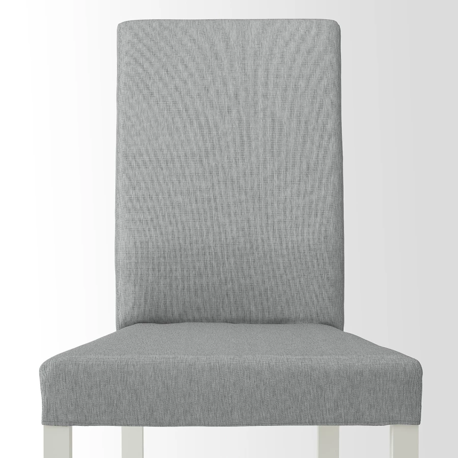 Стол и 4 стула - IKEA EKEDALEN/KÄTTIL/KATTIL/ЭКЕДАЛЕН/КЭТТИЛ ИКЕА, 120/180х80 см, белый/серый (изображение №3)