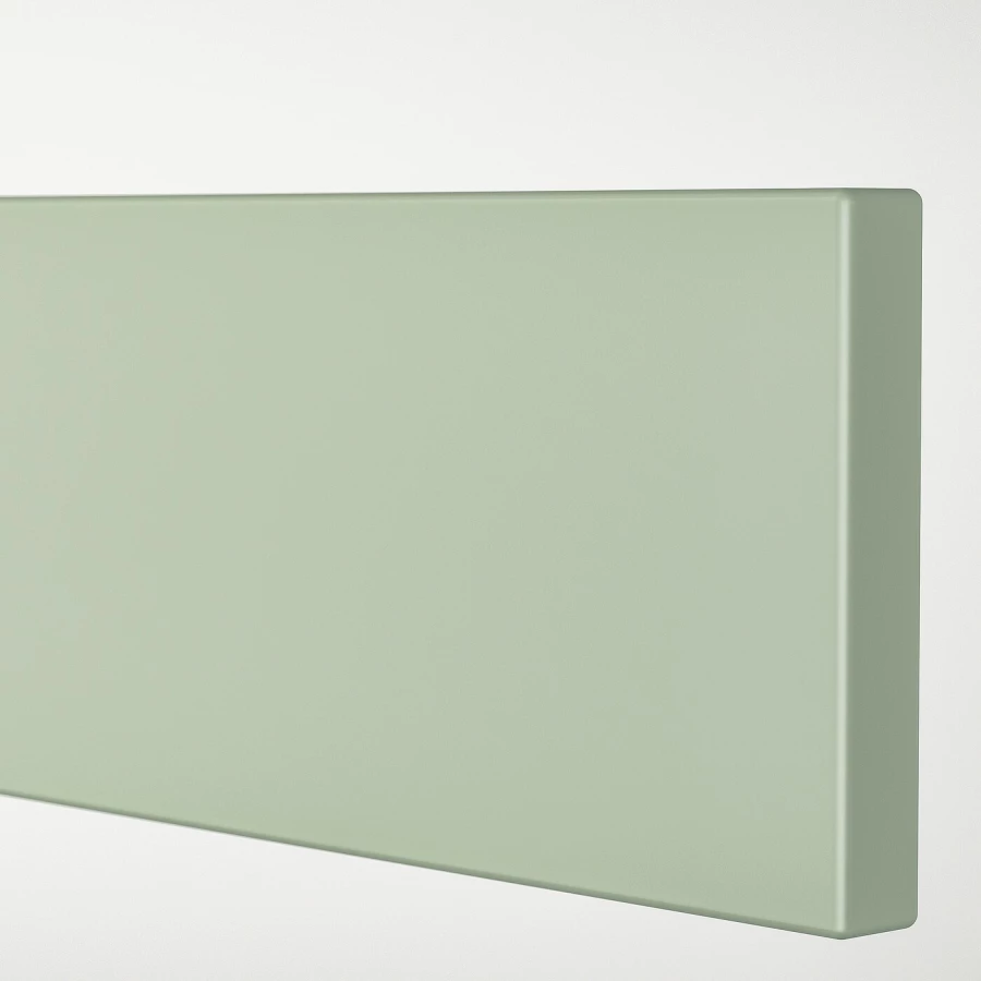 Фасад ящика, 2 шт. - IKEA STENSUND, 10х60 см, светло-зеленый, СТЕНСУНД ИКЕА (изображение №4)