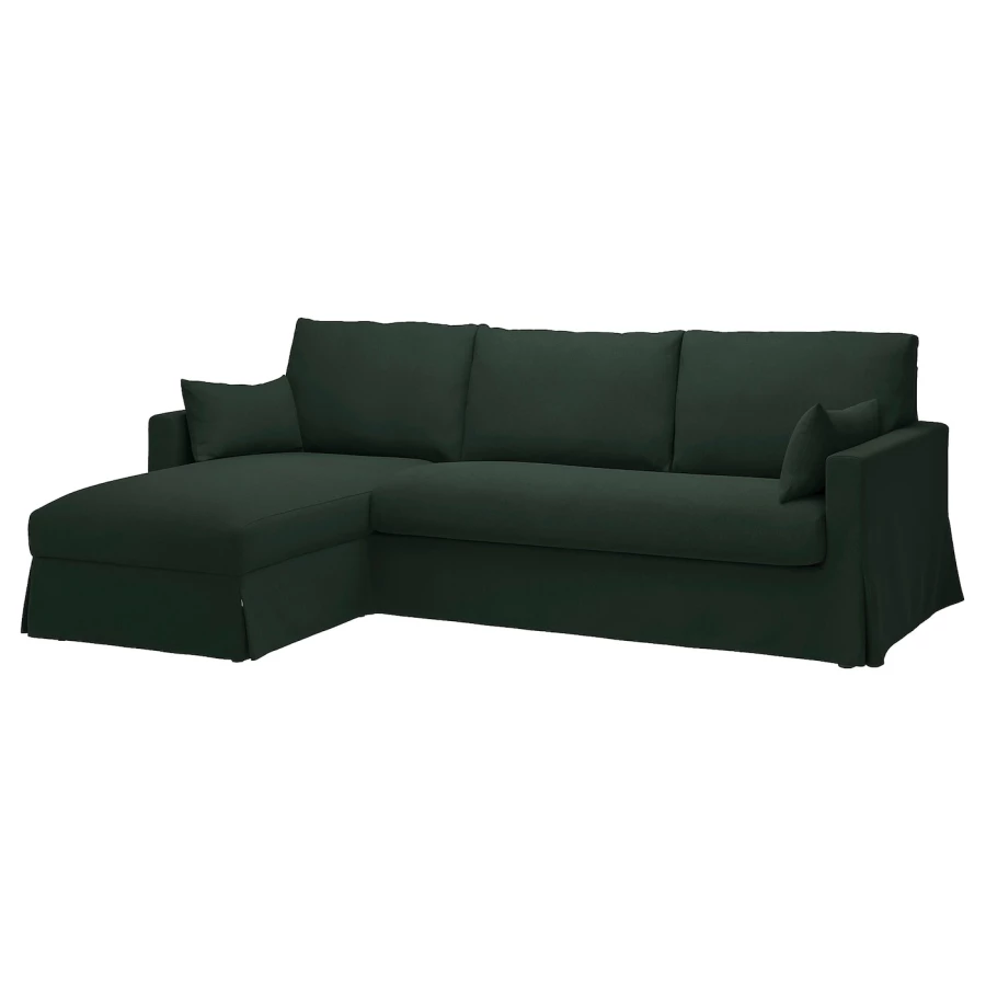 HYLTARP Чехол на 3-местный диван с шезлонгом левый ИКЕА (изображение №1)