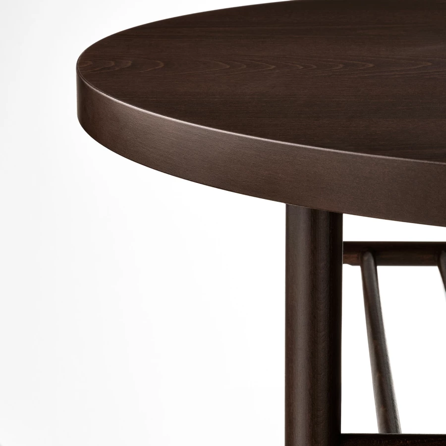 Журнальный стол - LISTERBY  IKEA/ ЛИСТЕРБИ ИКЕА, 90 см, коричневый (изображение №4)
