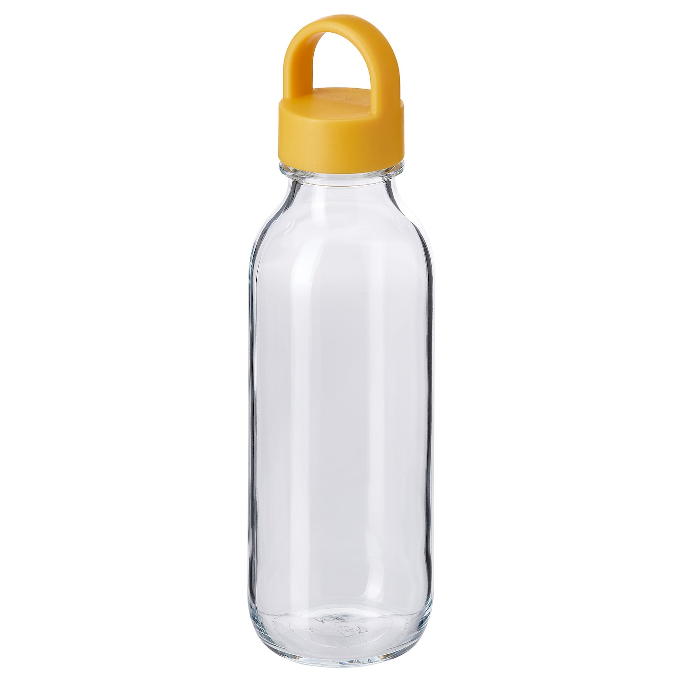 Бутылка с крышкой - IKEA FORMSKÖN/FORMSKON, 0.5 л, стекло/желтый, ФОРМСКЁН ИКЕА