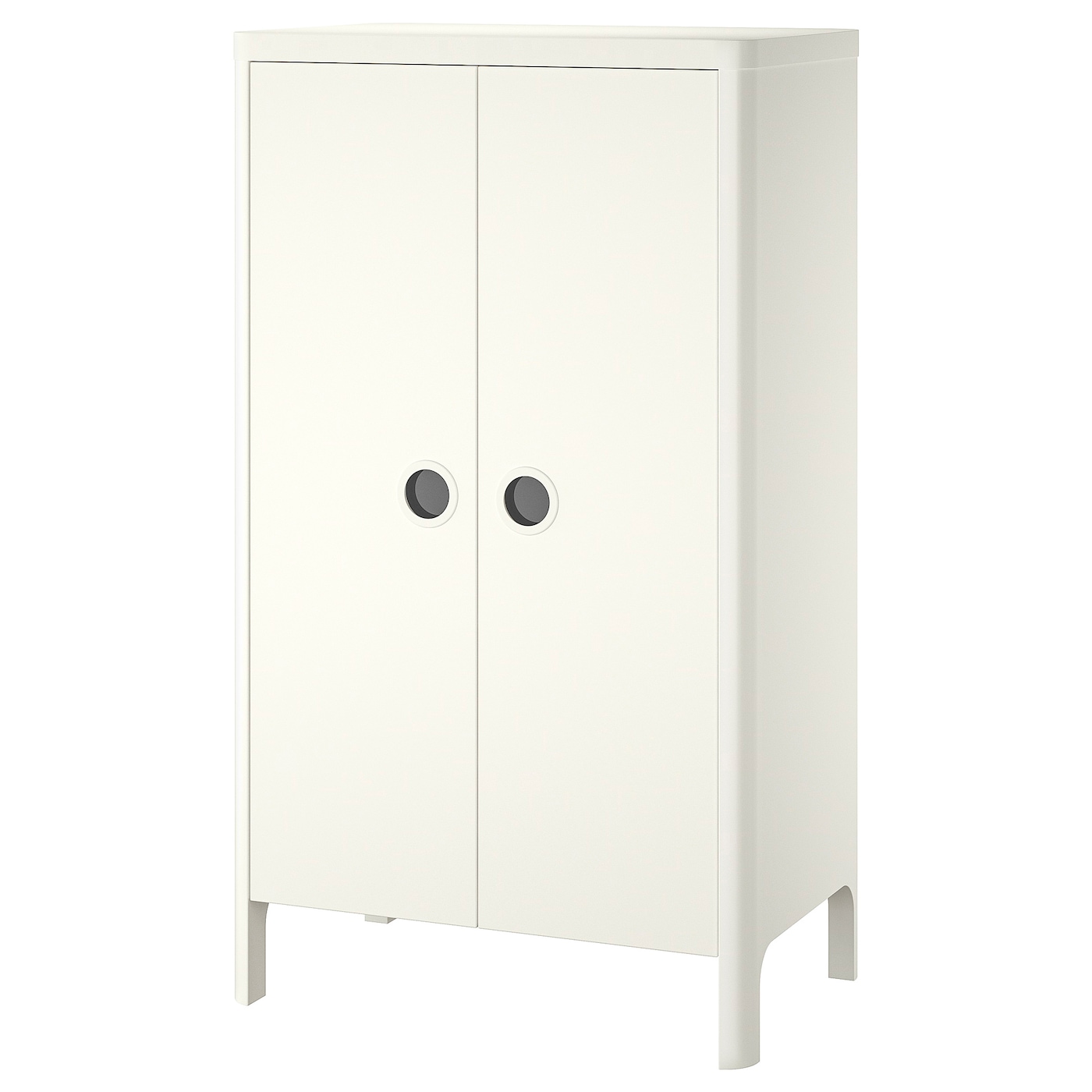 Шкаф детский - IKEA BUSUNGE, 80x139 см, белый, БУСУНГЕ ИКЕА