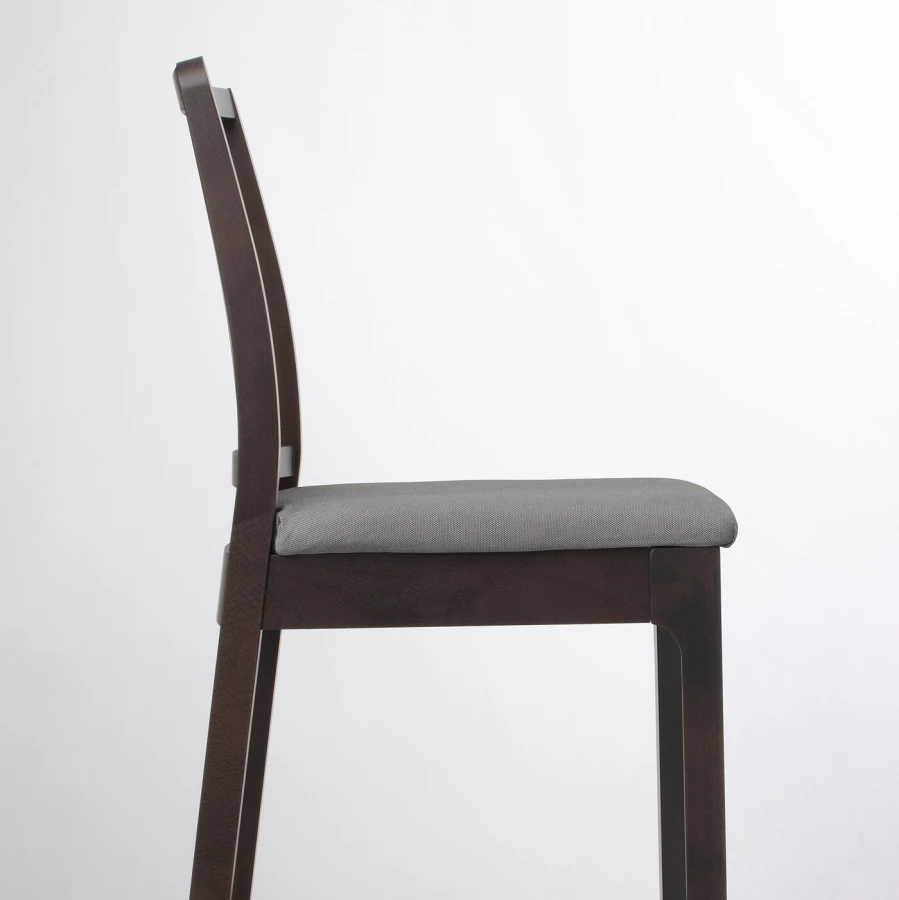 Комплект барного стола и барных стульевт - EKEDALEN IKEA/ЭКЕДАЛЕТ ИКЕА, 120 см, коричневый (изображение №7)