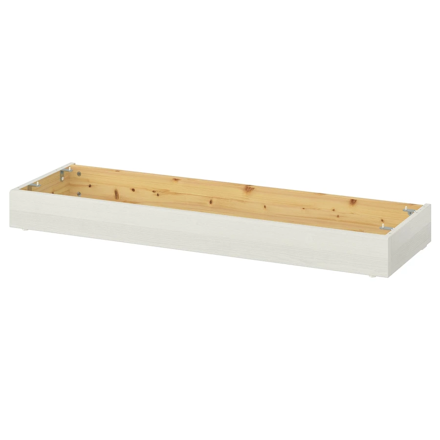 Цоколь - IKEA HAVSTA/ХАВСТА ИКЕА, 121x12x37 см, белый (изображение №1)