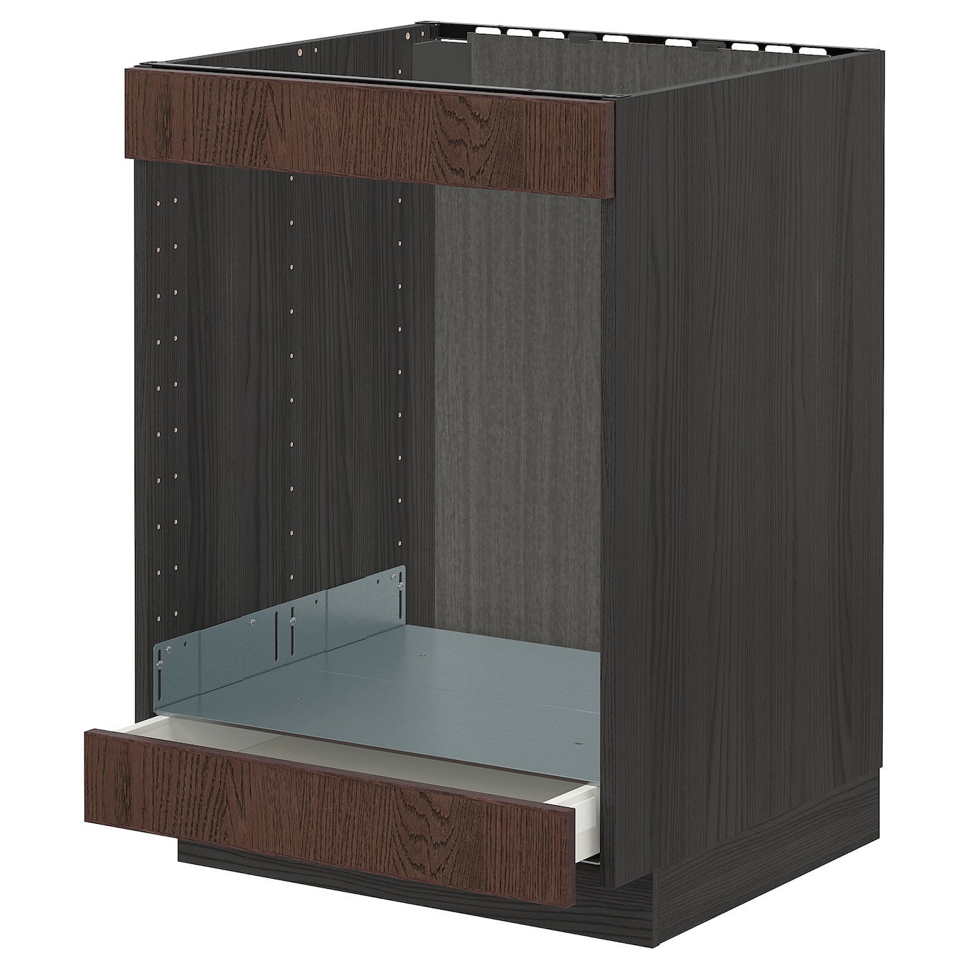 Шкаф для встроенной техники - IKEA METOD MAXIMERA, 88x62x60см, серый, МЕТОД МАКСИМЕРА ИКЕА
