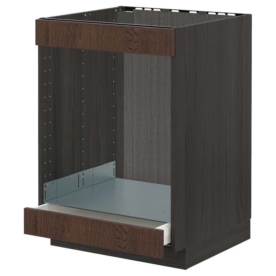 Шкаф для встроенной техники - IKEA METOD MAXIMERA, 88x62x60см, серый, МЕТОД МАКСИМЕРА ИКЕА (изображение №1)