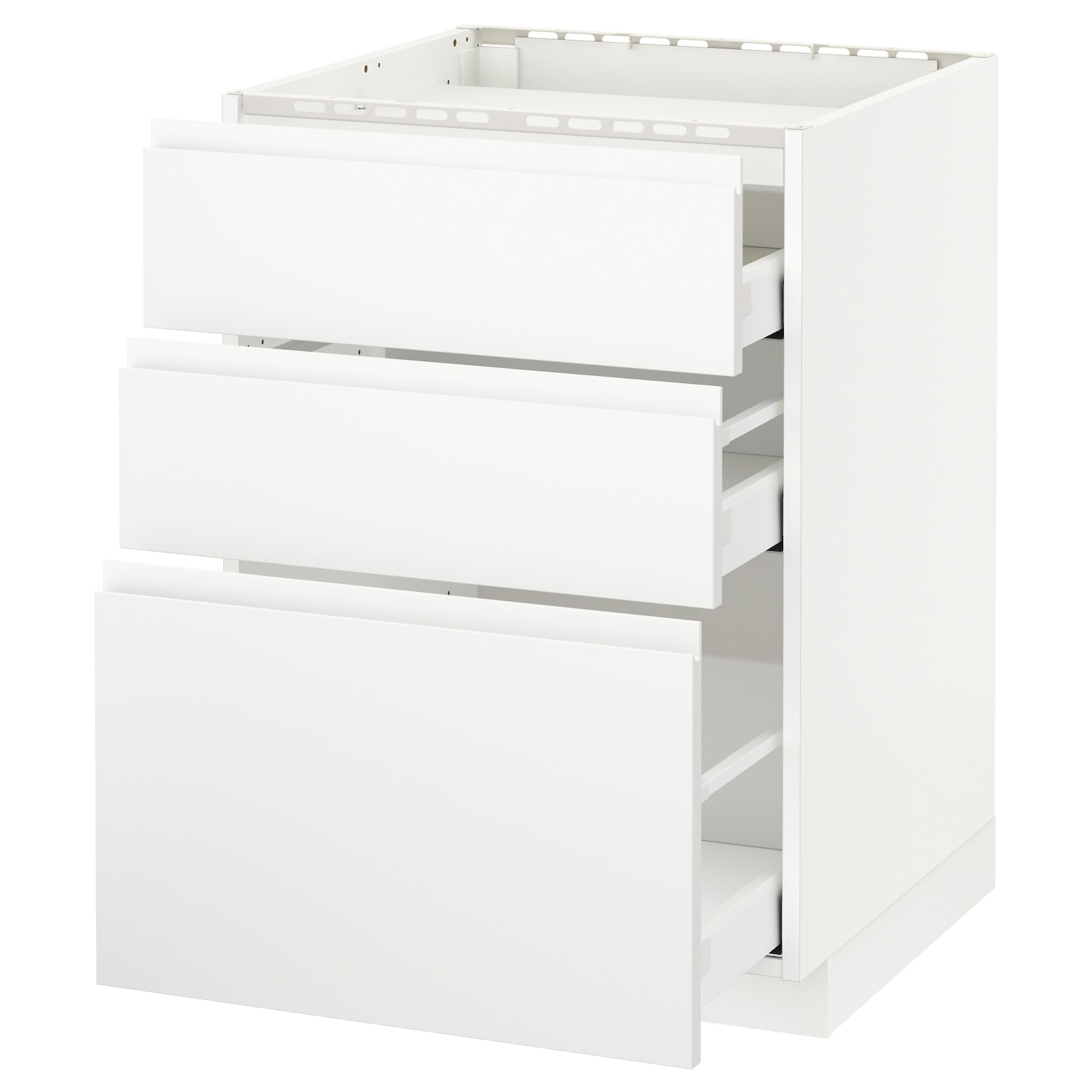 Напольный шкаф  - IKEA METOD MAXIMERA, 88x62,1x60см, белый, МЕТОД МАКСИМЕРА ИКЕА