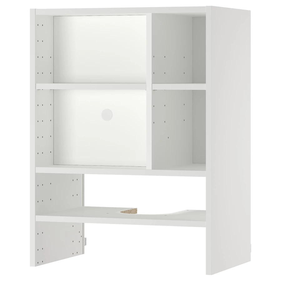 Шкафчик навесной для встроенной вытяжки -  METOD  IKEA/  МЕТОД ИКЕА, 80х60 см, белый (изображение №1)