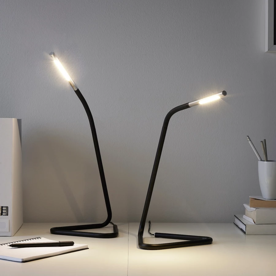 Лампа - HÅRTE / HАRTE IKEA/ ХОРТЕ ИКЕА, 32 см,  черный (изображение №5)