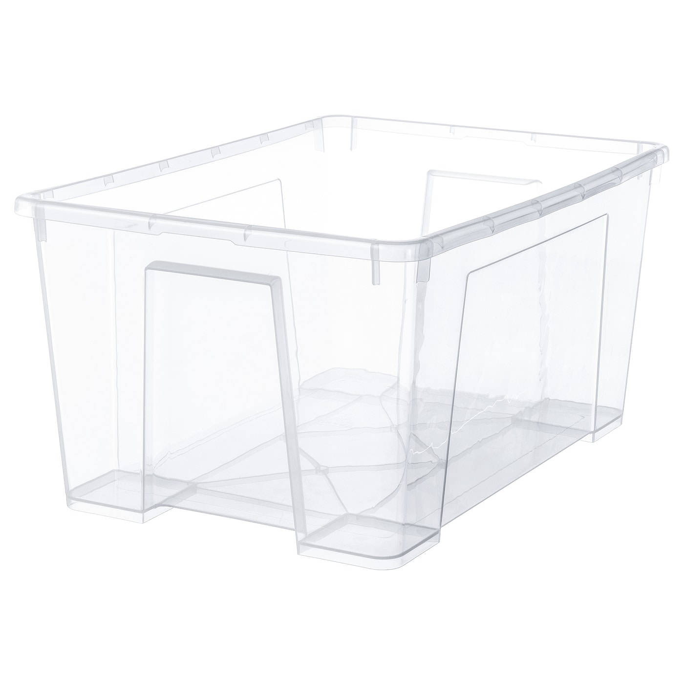 Коробка - SAMLA IKEA/ САМЛА ИКЕА, 56х28 см, прозрачный