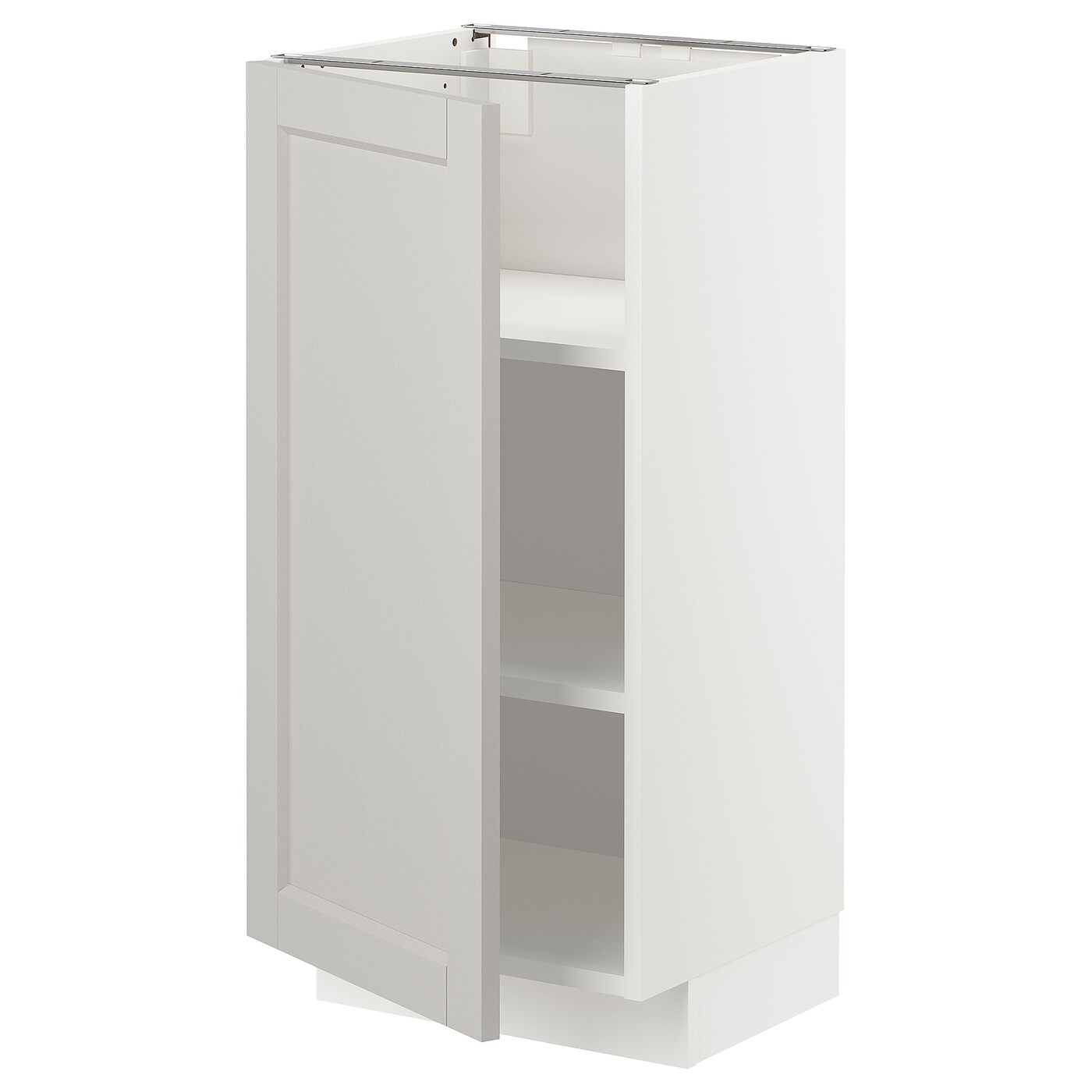 Напольный шкаф - IKEA METOD, 88x39,5x40см, белый, МЕТОД ИКЕА