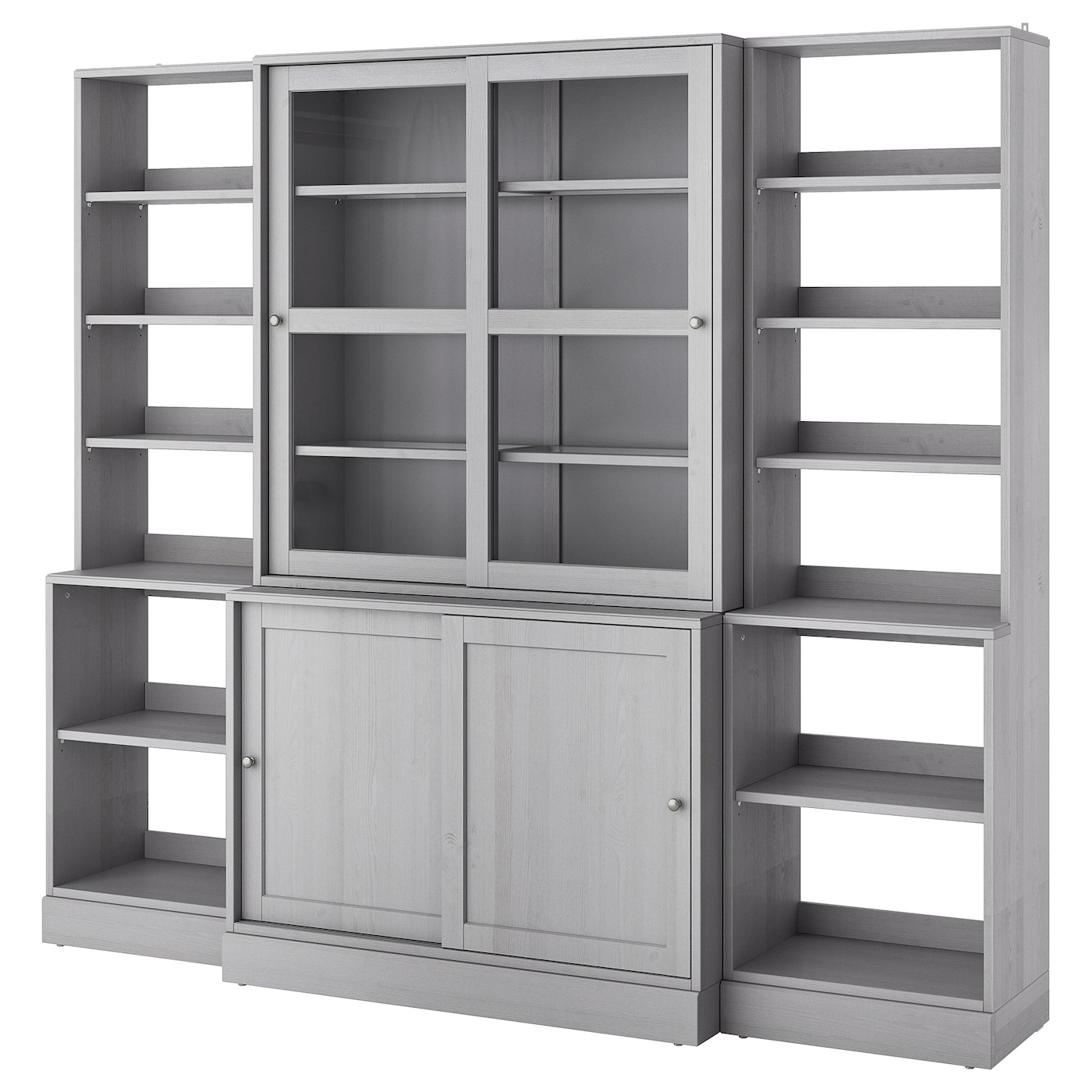 Комбинация для хранения  - HAVSTA  IKEA/ ХАВСТА ИКЕА, 212х243 см, серый