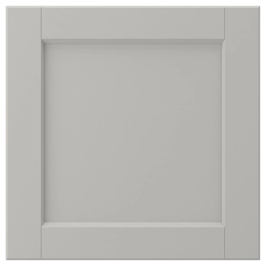 Дверца - IKEA LERHYTTAN, 40х40 см, светло-серый, ЛЕРХЮТТАН ИКЕА (изображение №1)