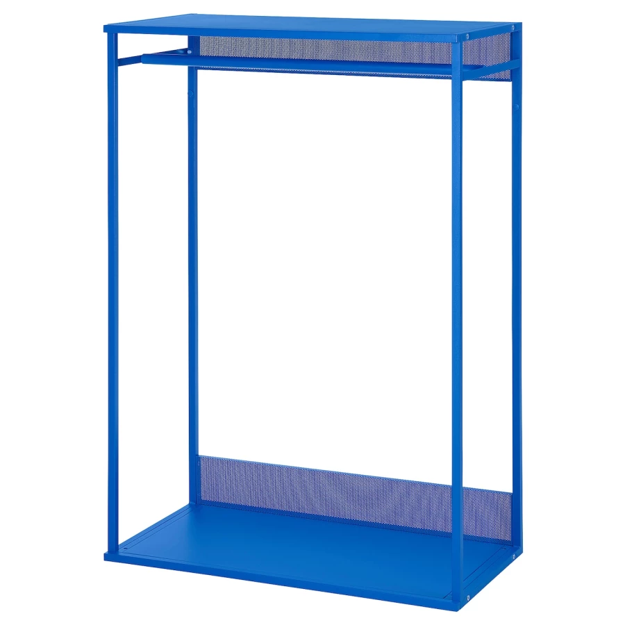 Открытый модуль для одежды - IKEA PLATSA/ПЛАТСА ИКЕА, 40х80х120 см, синий (изображение №1)