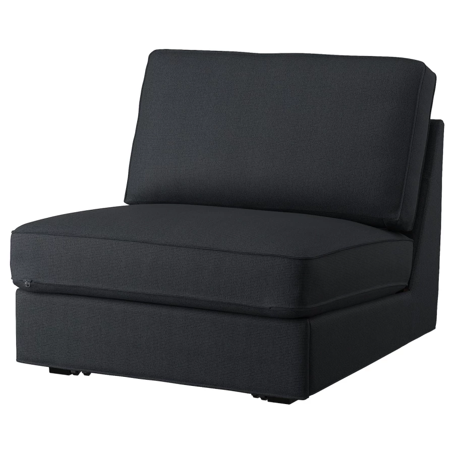 1-местный диван-кровать - IKEA KIVIK, 86x97x90см, черный, КИВИК ИКЕА (изображение №1)