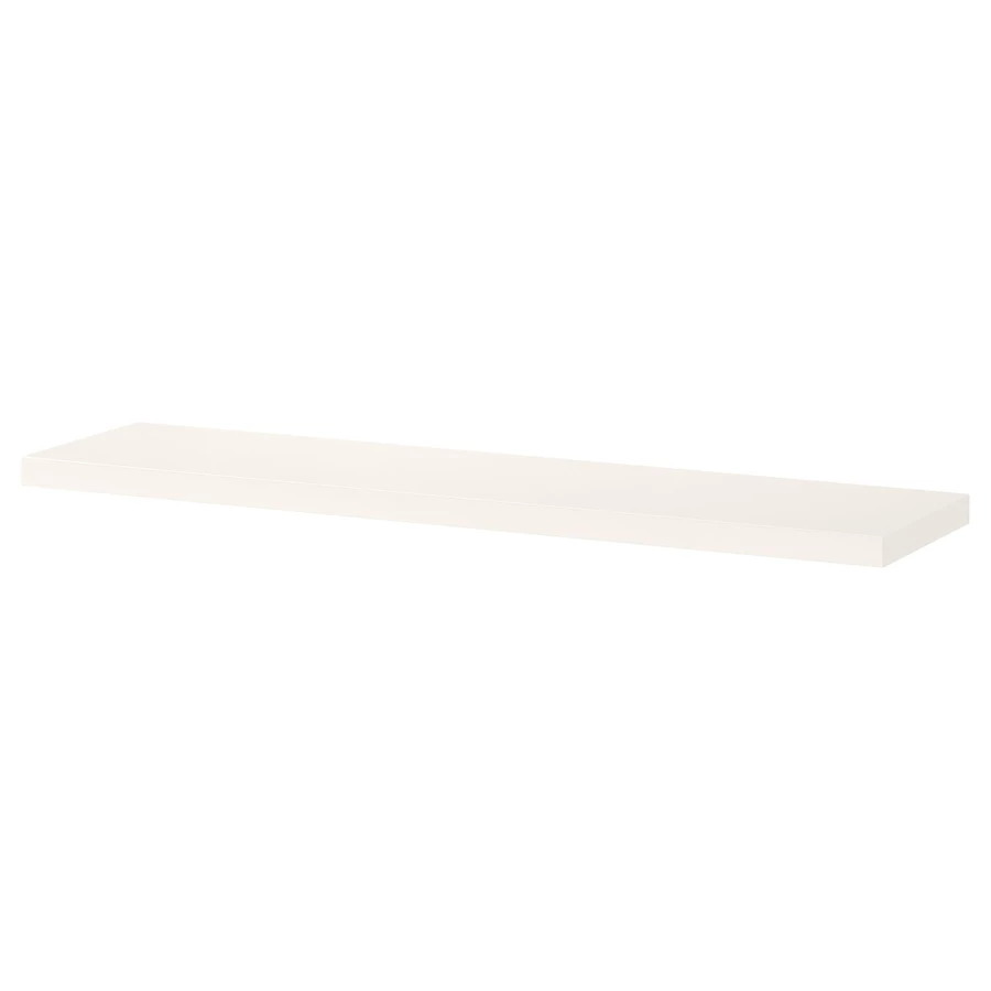 Полка настенная - BERGSHULT IKEA/БЕРГСХУЛЬТ ИКЕА, 80х20 см, белый (изображение №1)