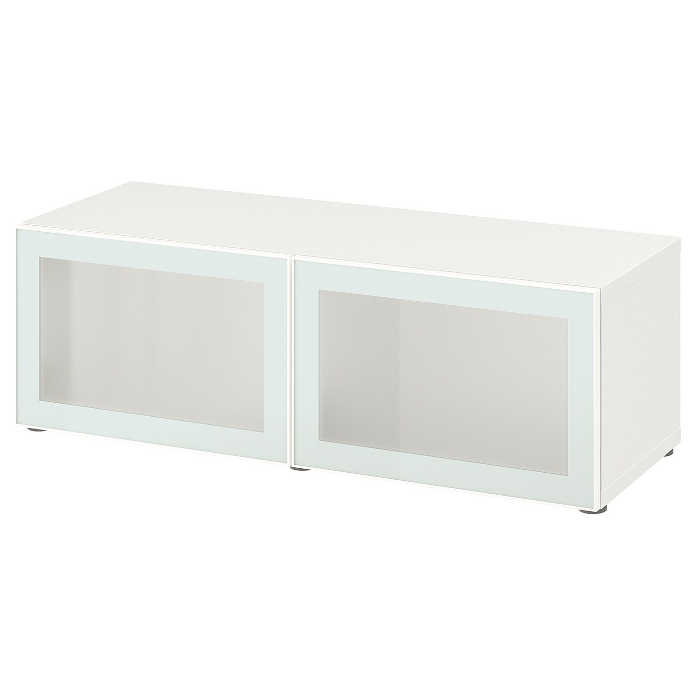 Шкаф - IKEA BESTÅ/BESTA/БЕСТО ИКЕА, 120x42x38 см, белый
