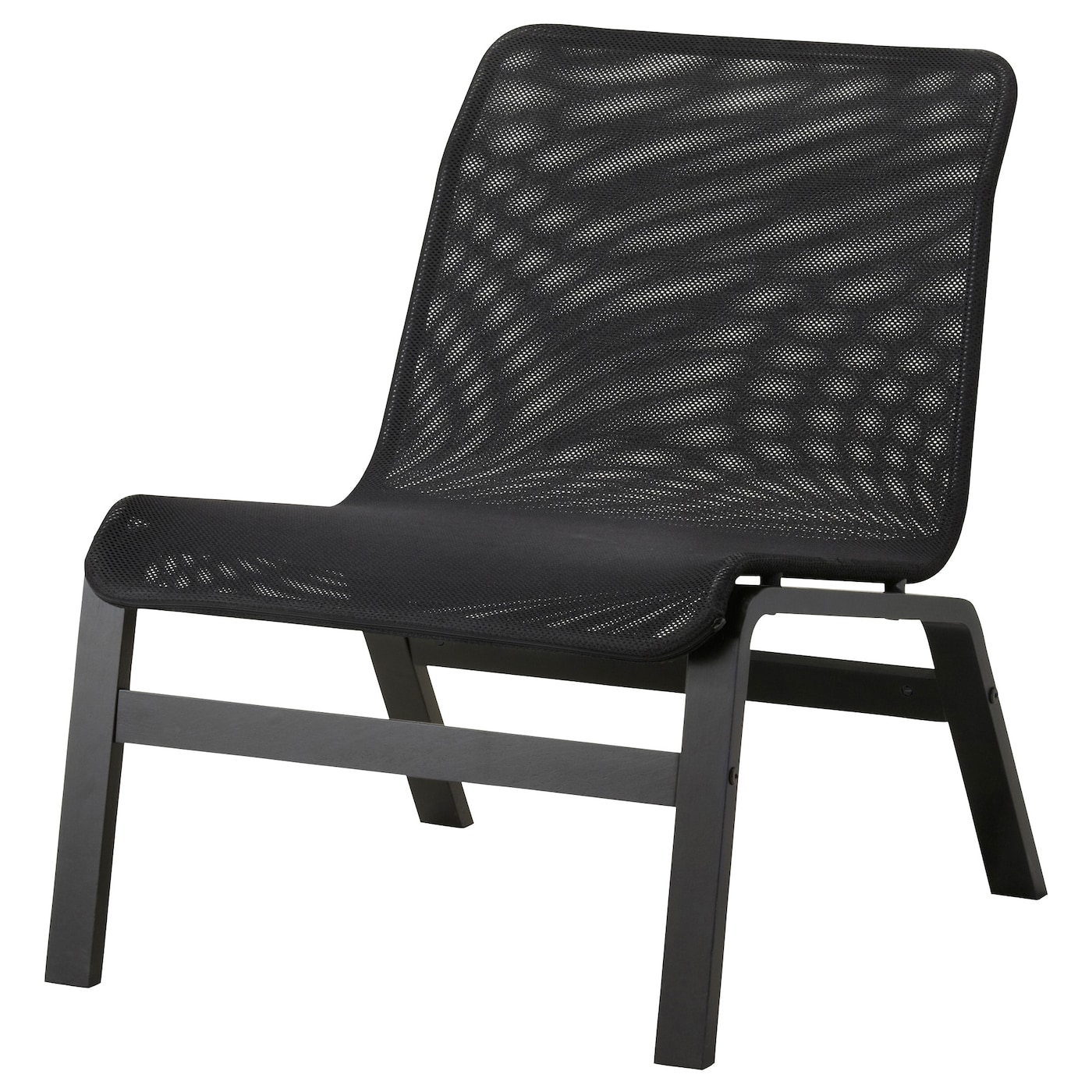 Кресло - IKEA NOLMYRA/НОЛЬМИРА ИКЕА, 64х75х75 см, чёрный
