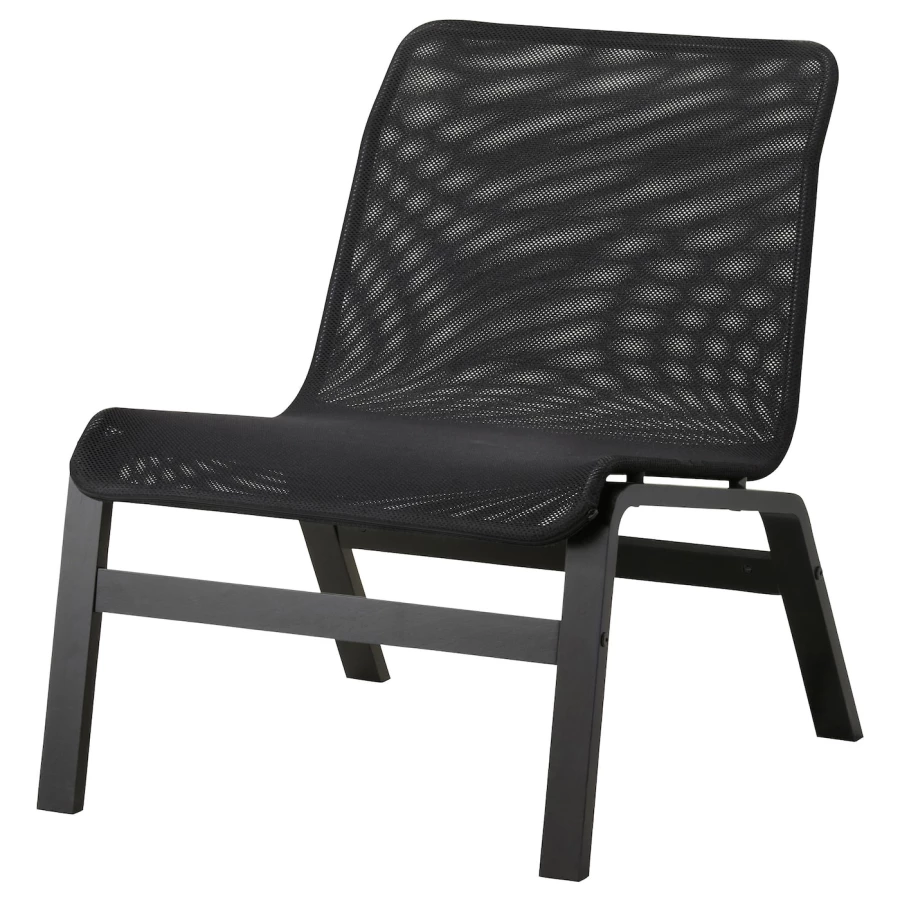 Кресло - IKEA NOLMYRA/НОЛЬМИРА ИКЕА, 64х75х75 см, чёрный (изображение №1)