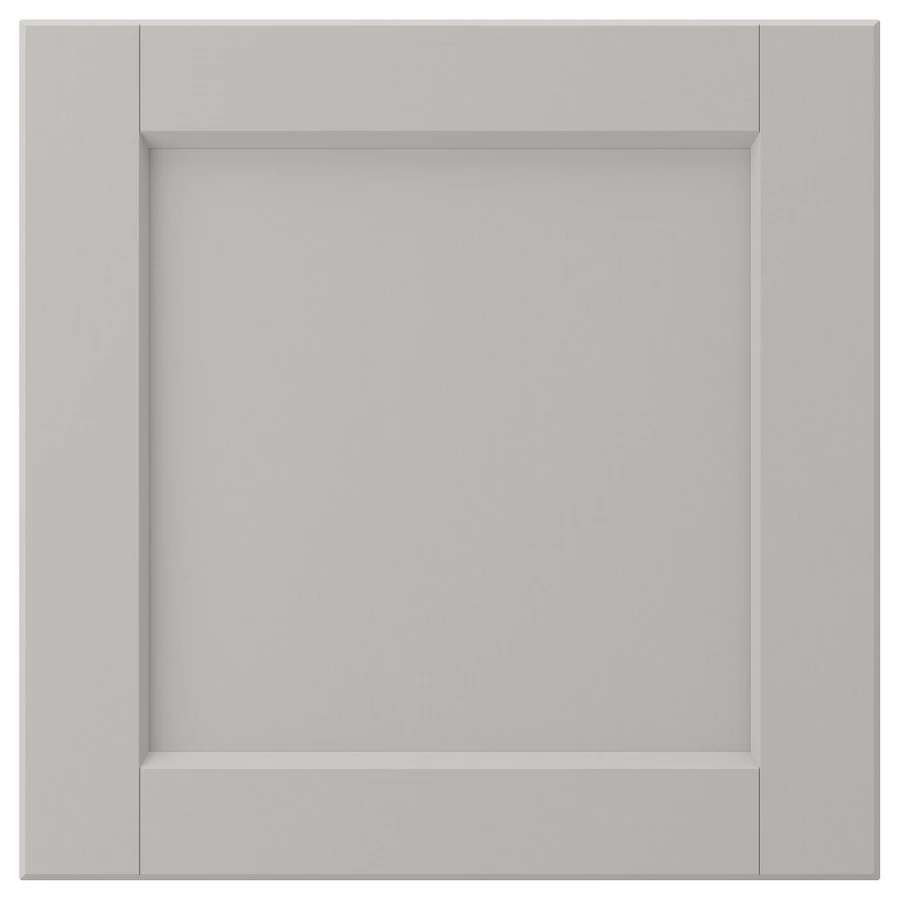 Фасад ящика - IKEA LERHYTTAN, 40х40 см, светло-серый, ЛЕРХЮТТАН ИКЕА (изображение №1)