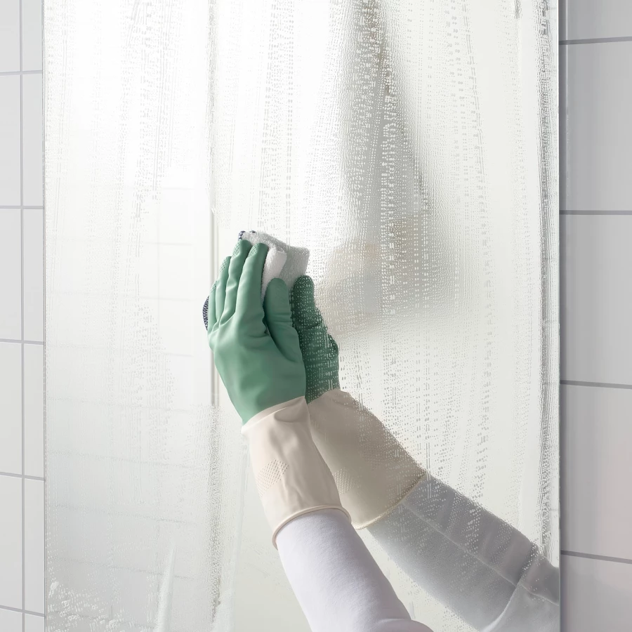 Чистящие перчатки - RINNIG IKEA/ РИННИГ ИКЕА,  зеленый М размер (изображение №3)